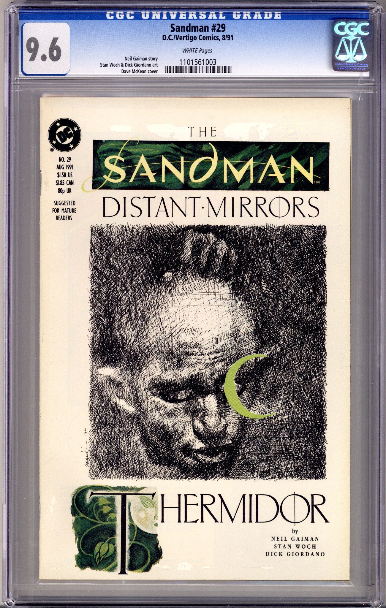 Sandman Vol 2 29 CGC 9.6 (1991)