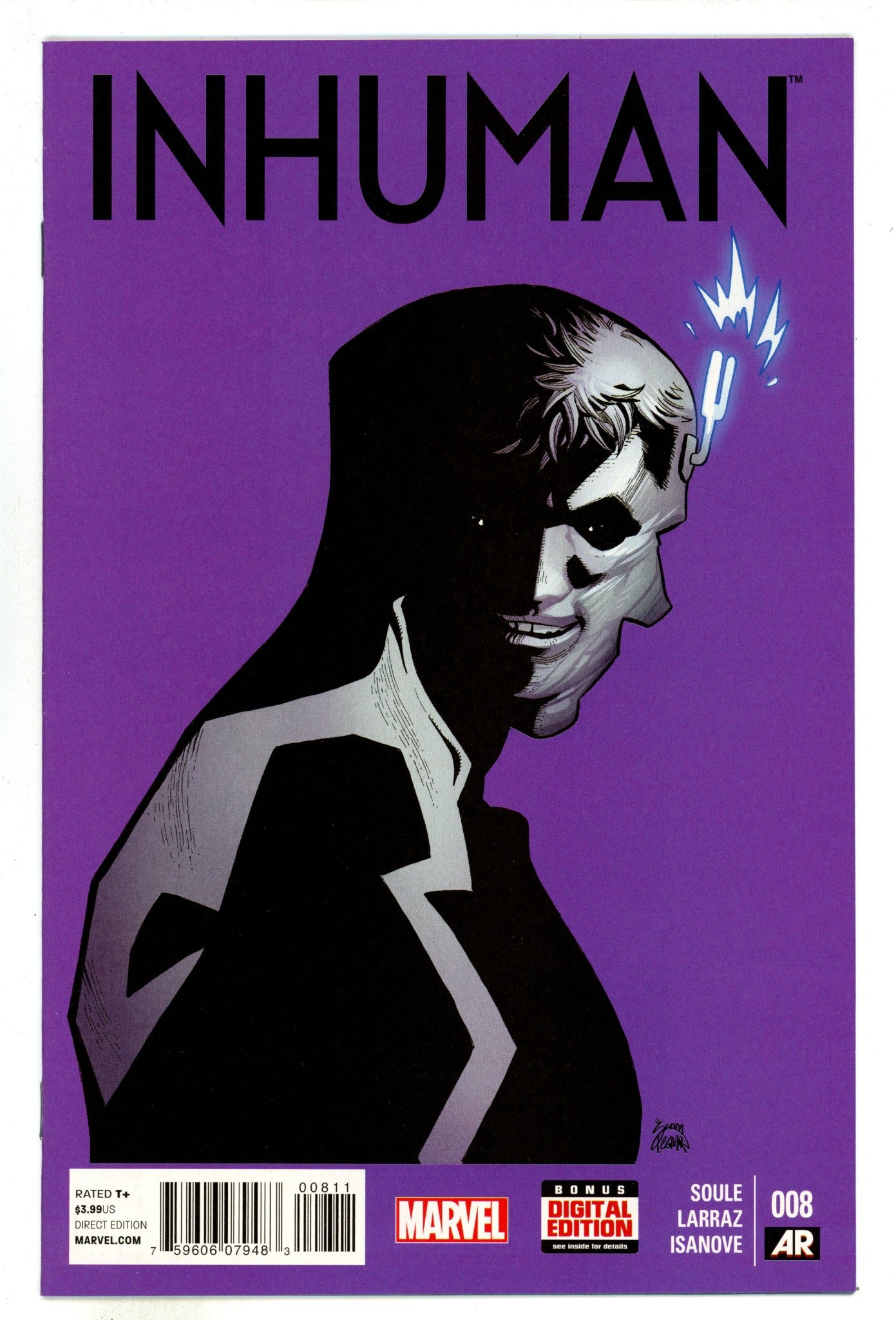 Inhuman 8 High Grade (2015) 