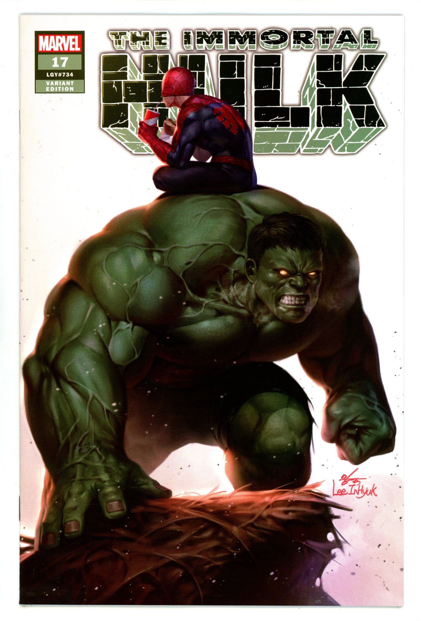 Immortal Hulk 17 NM- (9.2) (2019) Lee Exclusive Variant 