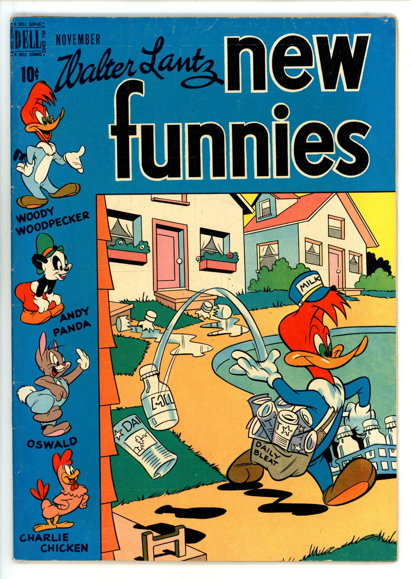 Walter Lantz New Funnies 153 FN/VF (7.0) (1949) 