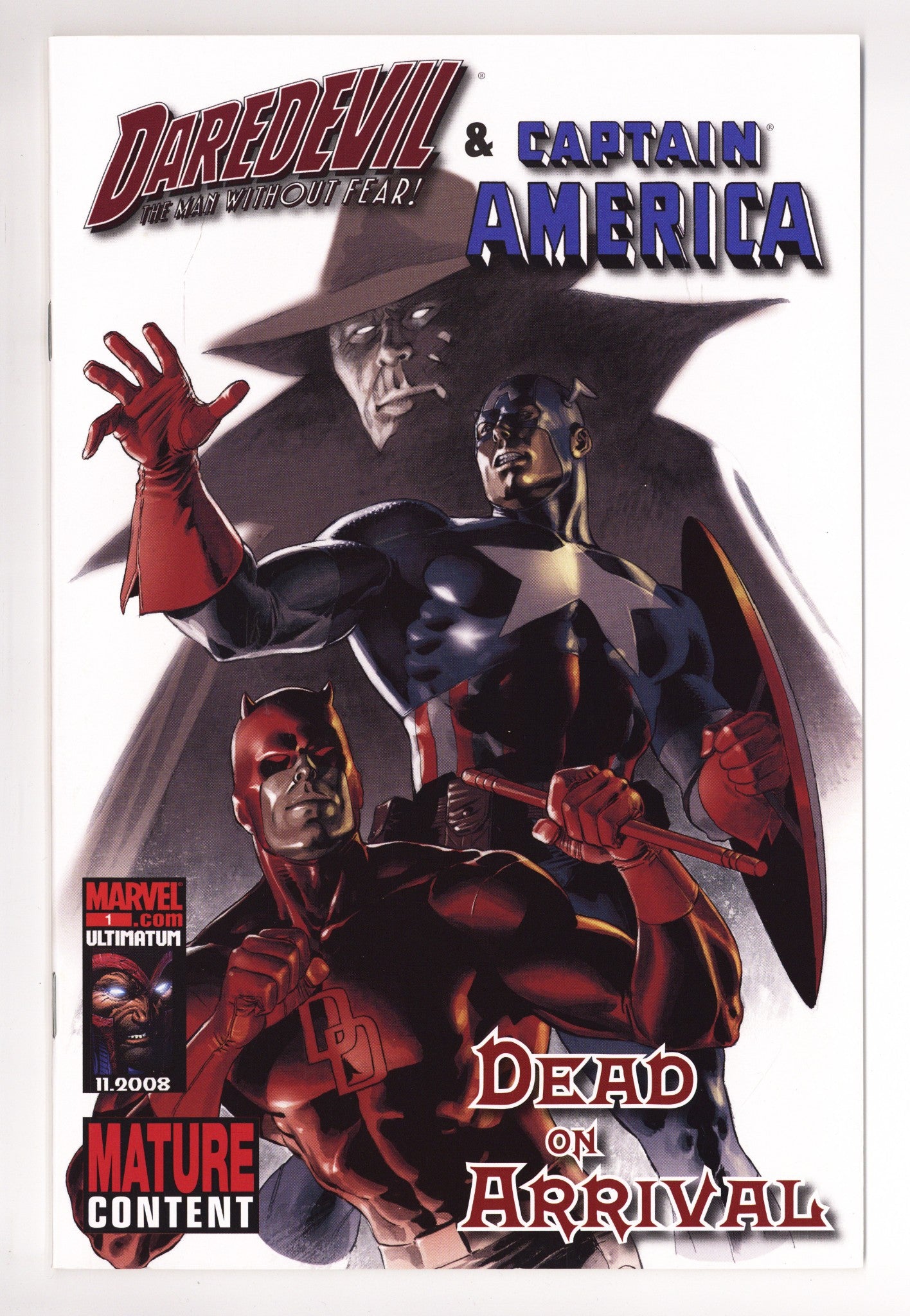 Daredevil & Captain America: Dead on Arrival 1 High Grade (2008) 