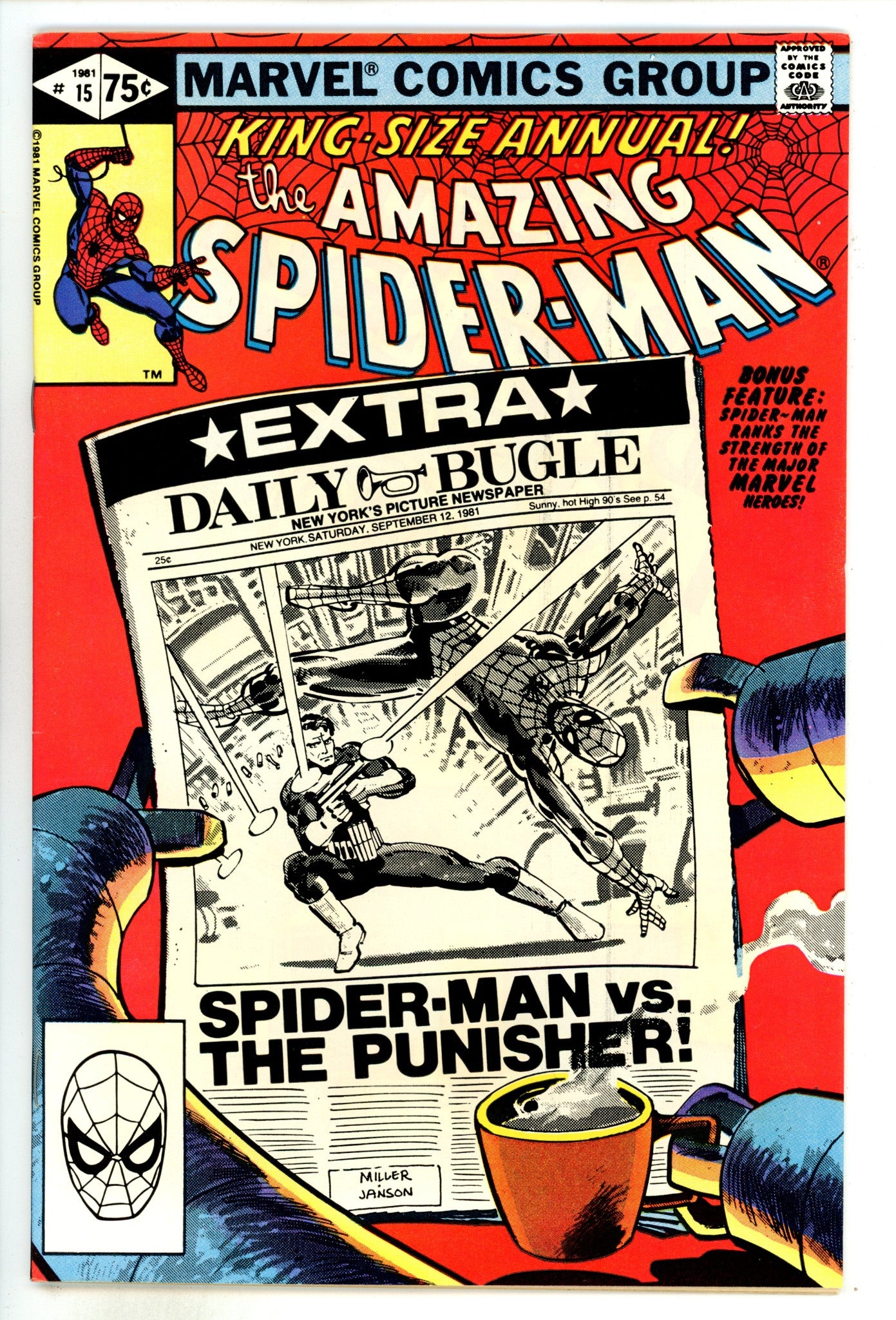 The Amazing Spider-Man Annual Vol 1 15  VF- (7.5)  (1981)  