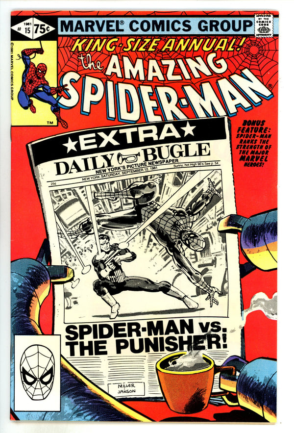 The Amazing Spider-Man Annual Vol 1 15 VF- (7.5) (1981)