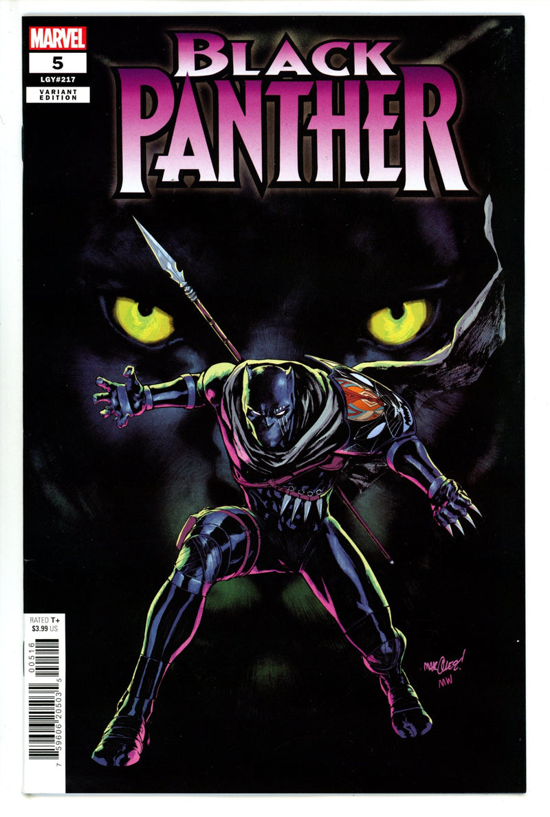 Black Panther Vol 9 5 Marquez Incentive Variant VF/NM (2023)