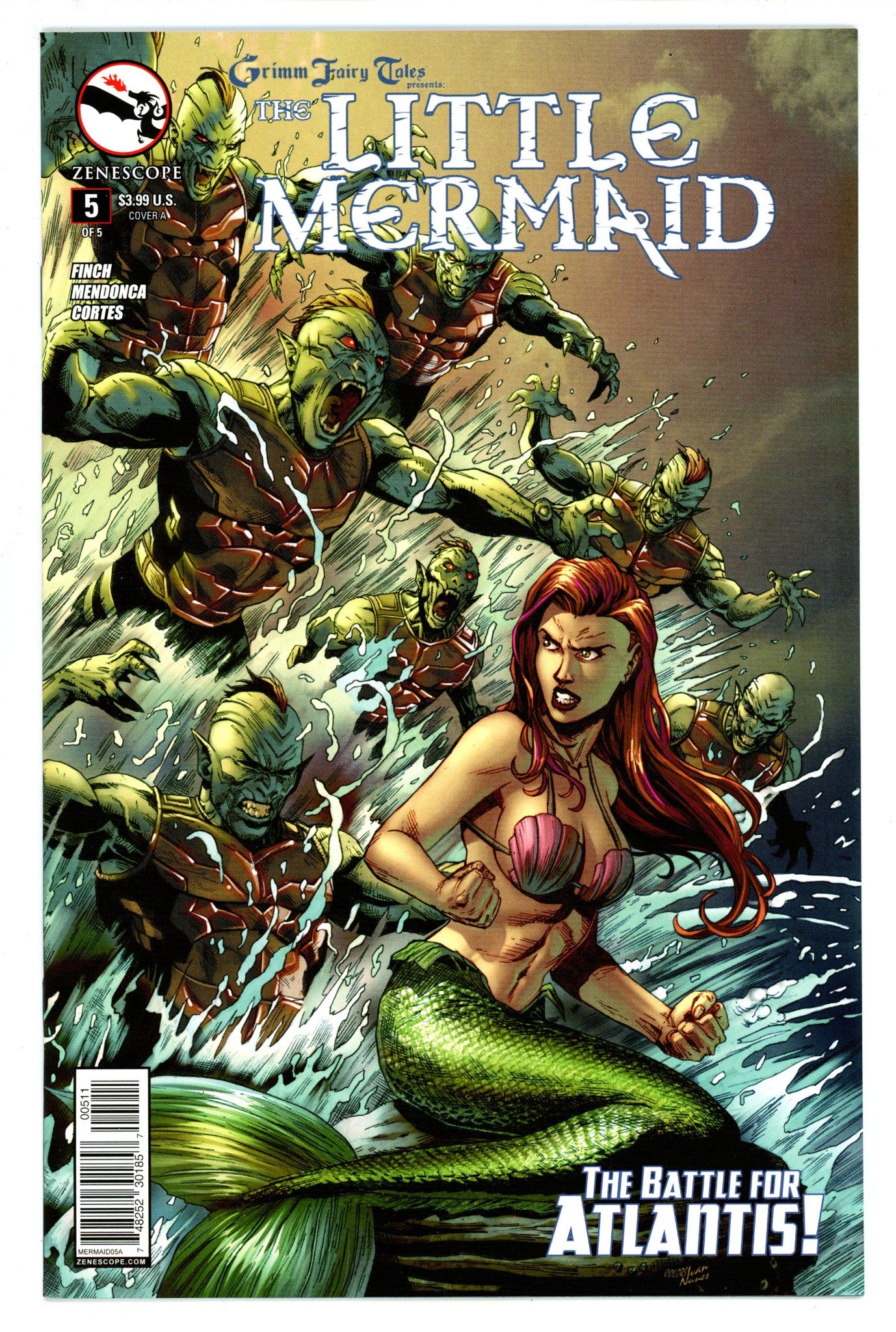 Grimm Fairy Tales Presents the Little Mermaid 5 High Grade (2015) 