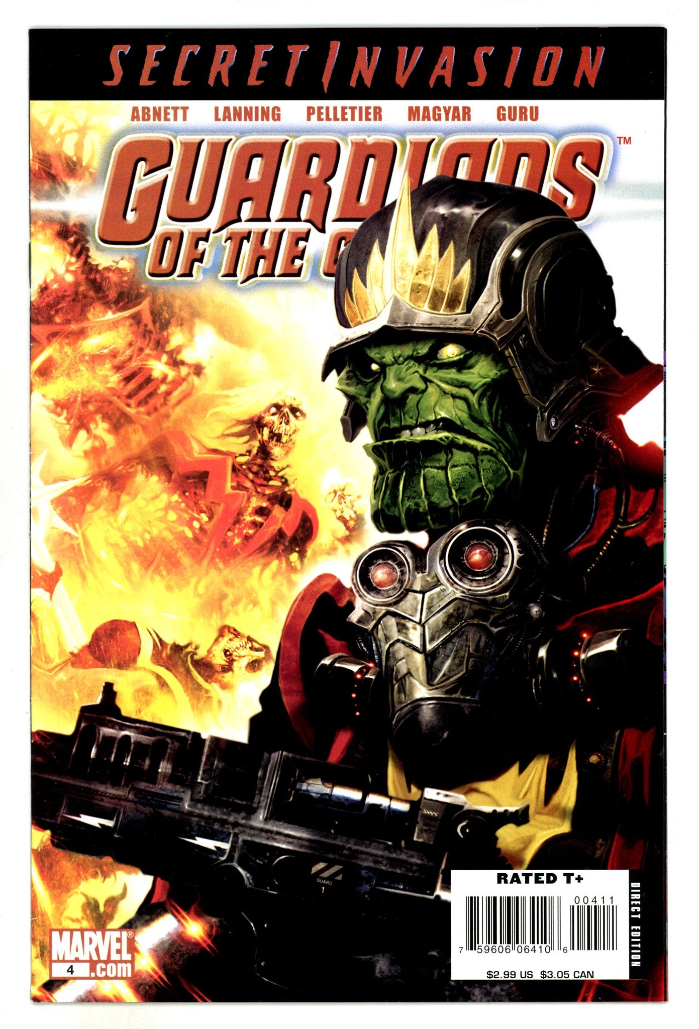 Guardians of the Galaxy Vol 2 4 Mid Grade (2008) 