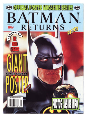 Batman Returns Official Poster Magazine 1 Mid Grade (1992)