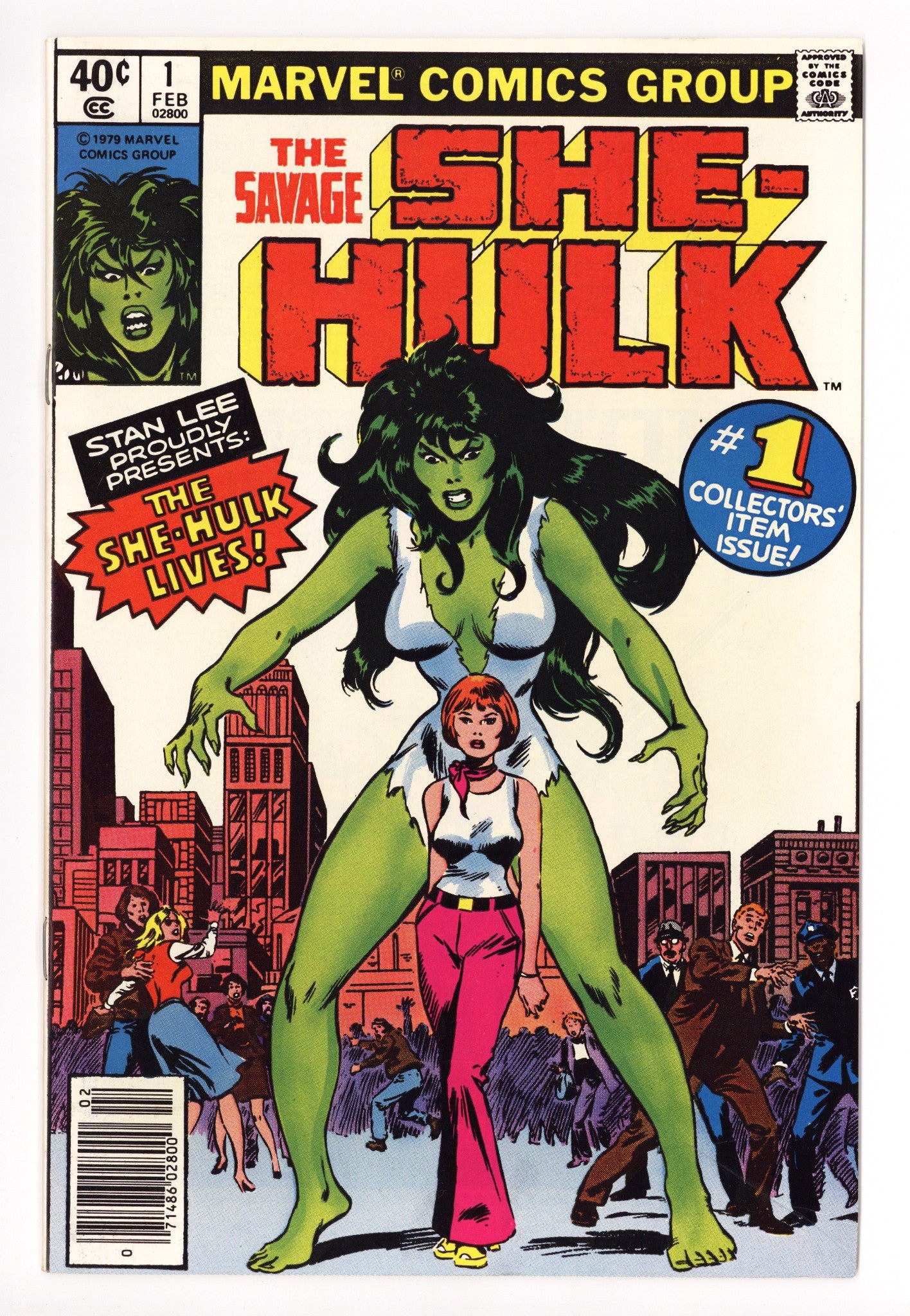 The Savage She-Hulk 1 VF (8.0) (1980) Newsstand 