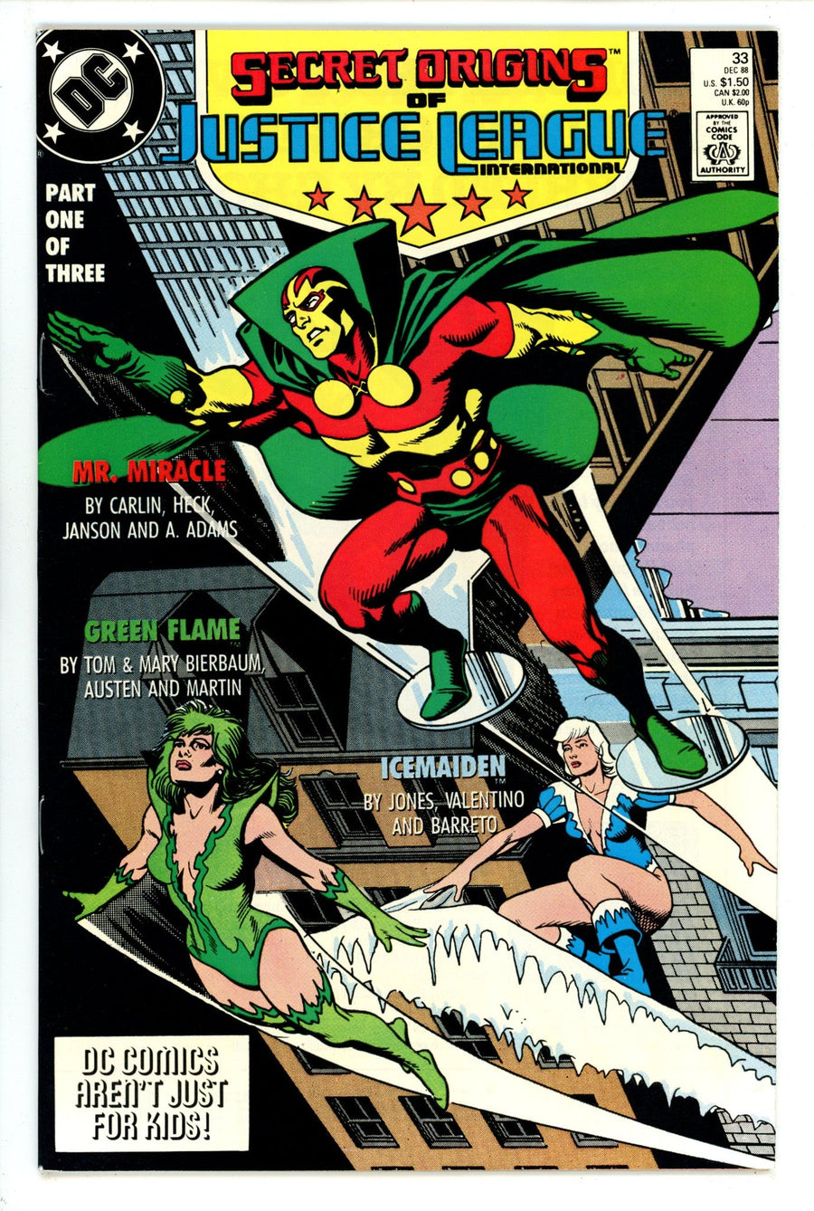 Secret Origins Vol 3 33  High Grade   (1988)