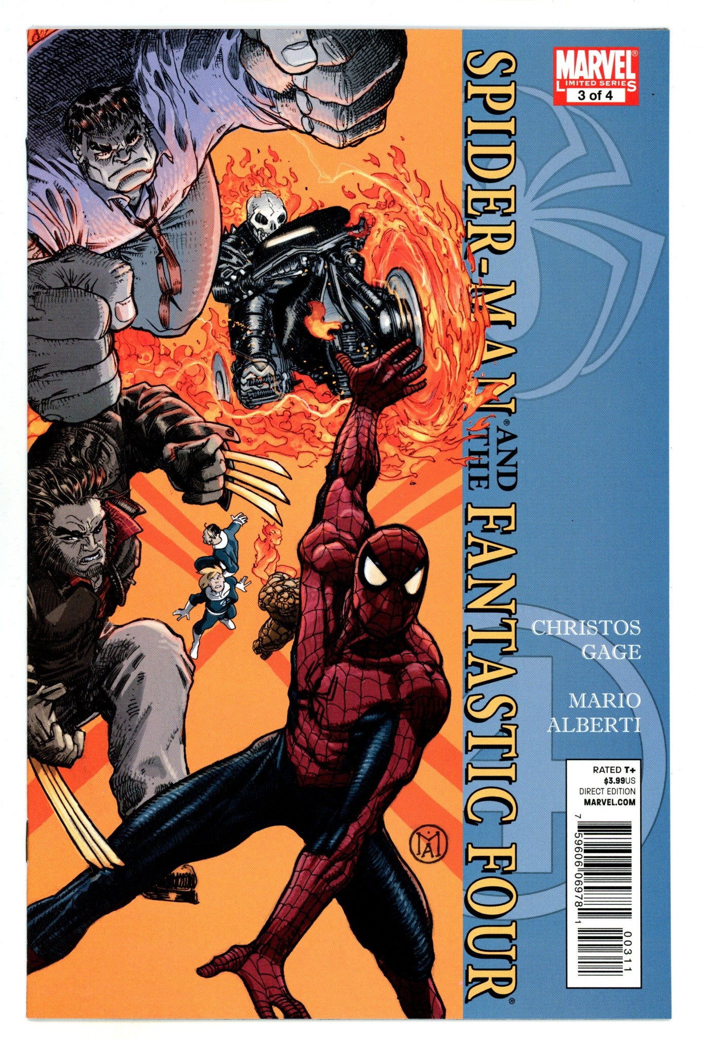 Spider-Man / Fantastic Four 3 High Grade (2010) 