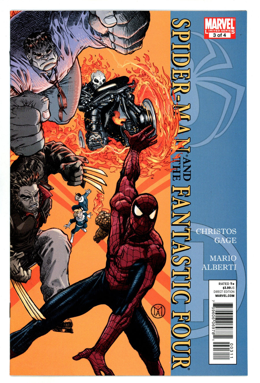 Spider-Man / Fantastic Four 3 High Grade (2010) 
