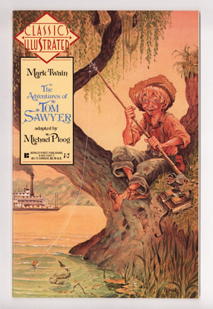 Classics Illustrated 9 High Grade The Adventures of Tom Sawyer (1990) 