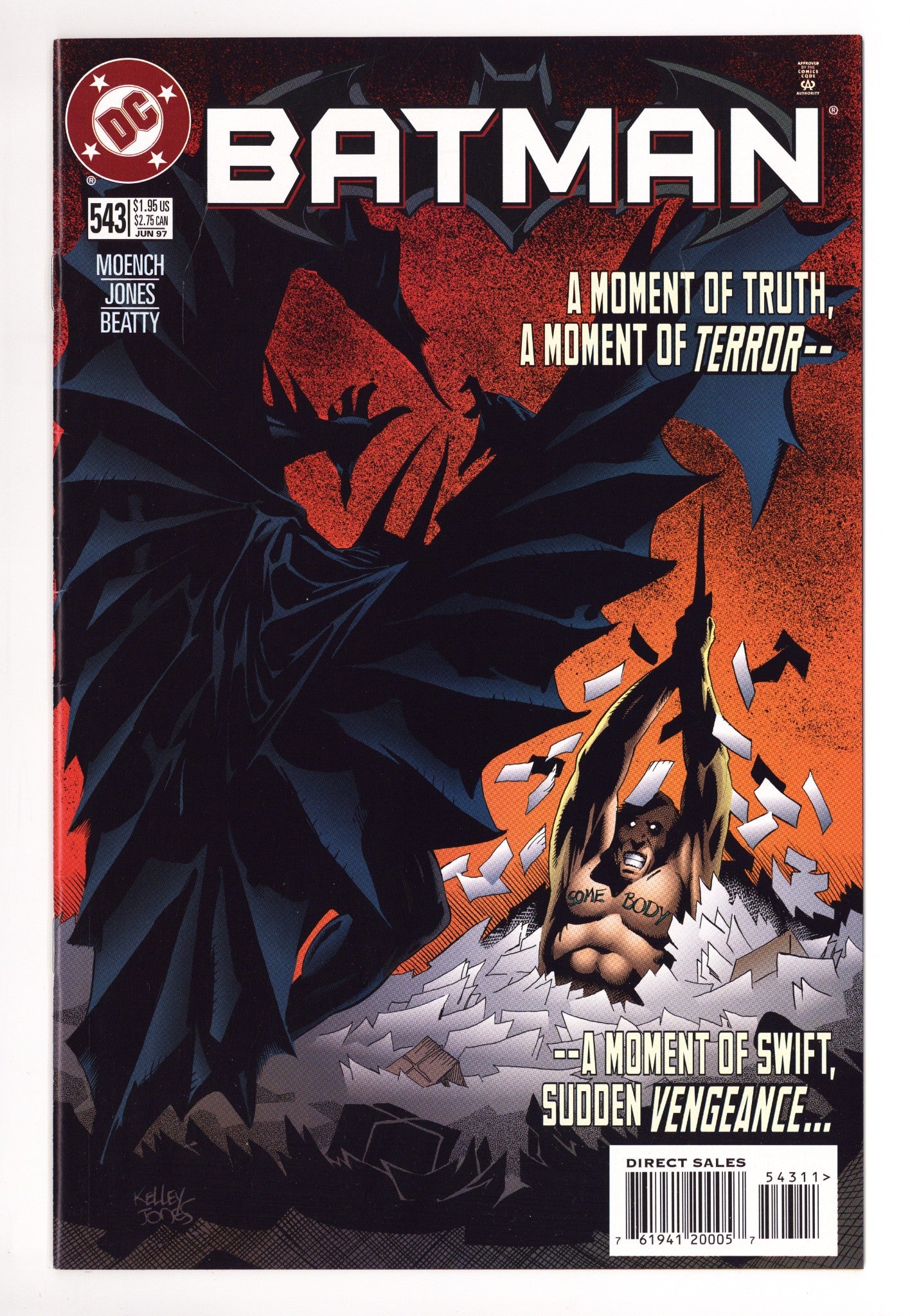 Batman Vol 1 543 Mid Grade (1997) 