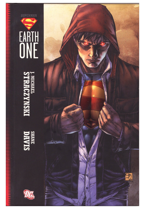Superman Earth One HC Vol 1   High Grade   (2010)        Signed x1 1st Page Shane Davis
