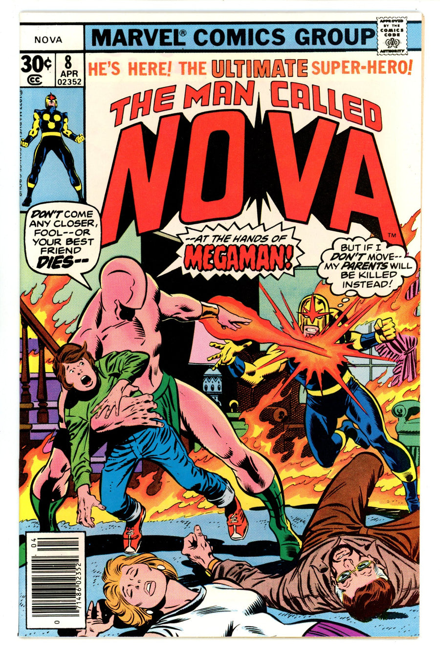 Nova Vol 1 8  VF- (7.5)  (1977)   
