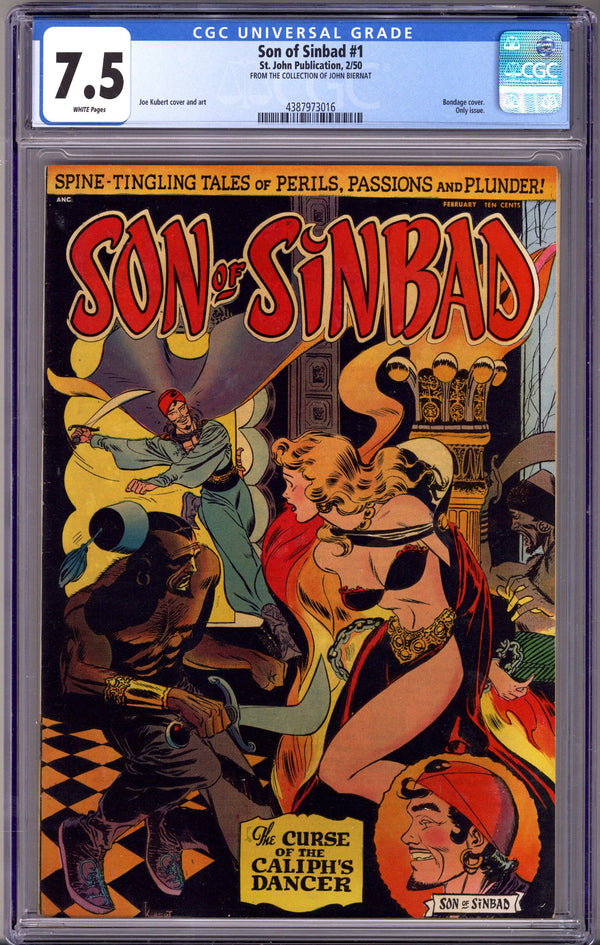 Son of Sinbad 1 CGC 7.5 (VF-) (1950)