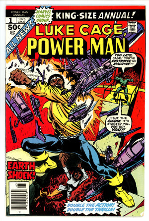 Power Man Annual 1 FN/VF (7.0) (1976)