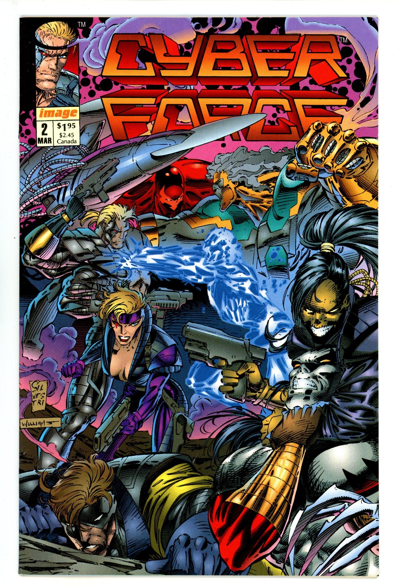 Cyberforce Vol 1 2 High Grade (1993) 