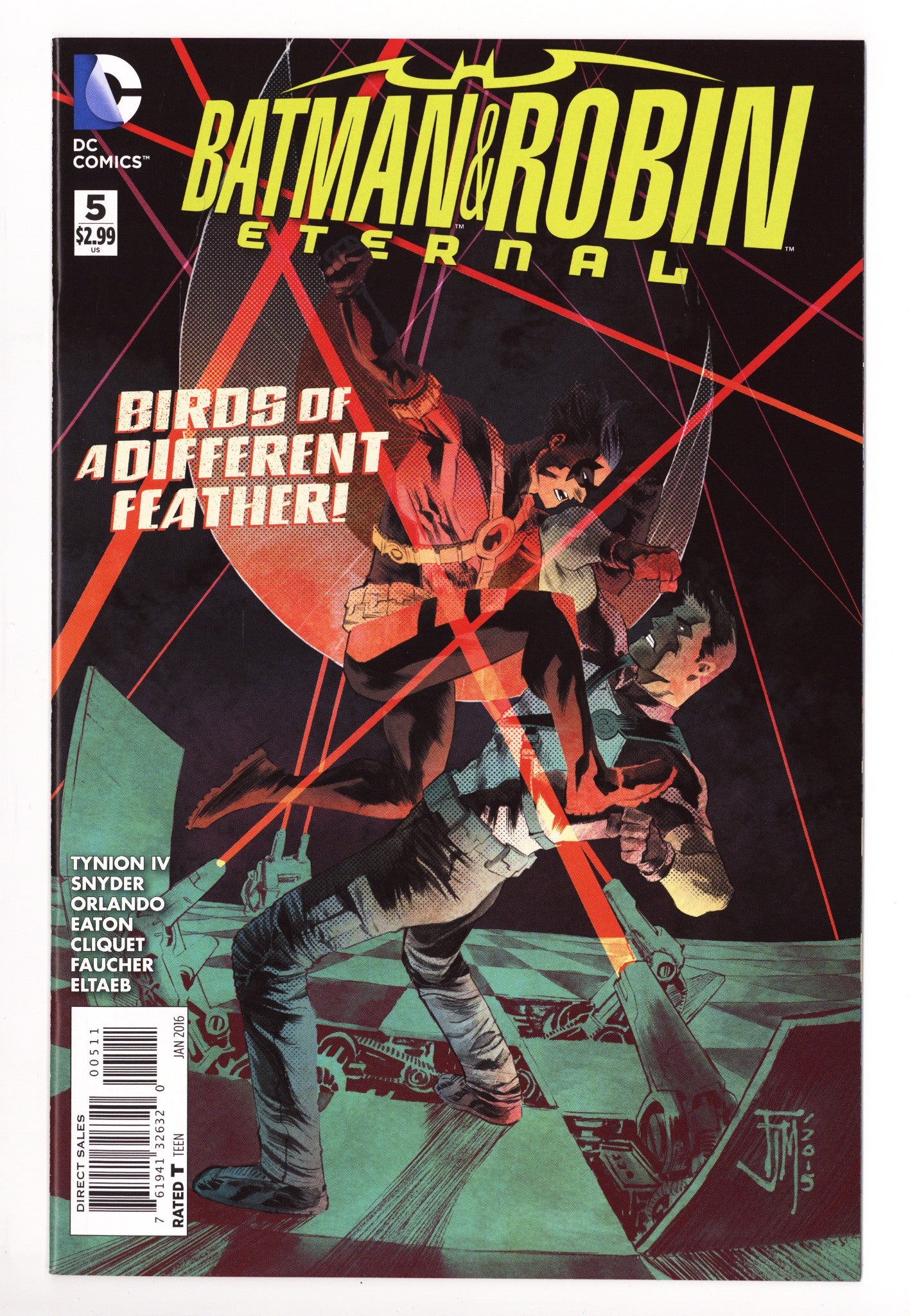 Batman and Robin Eternal 5 High Grade (2016) 