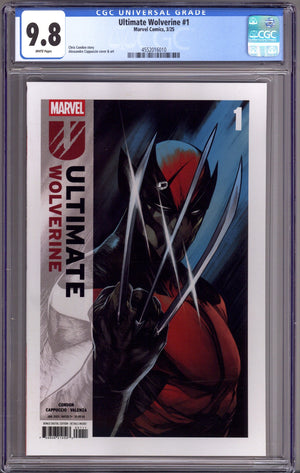 Ultimate Wolverine 1 CGC 9.8 (NM/M) (2025)