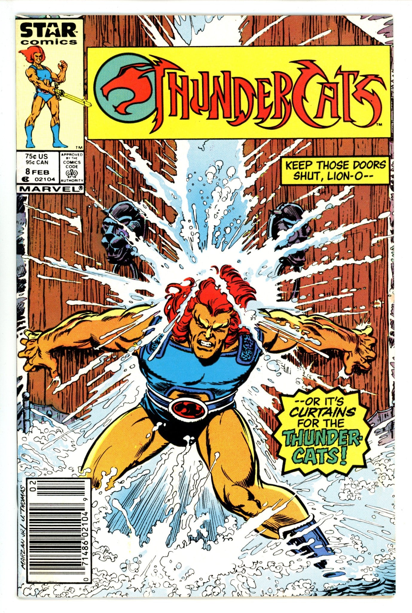 Thundercats 8 FN+ (6.5) (1987) Newsstand 
