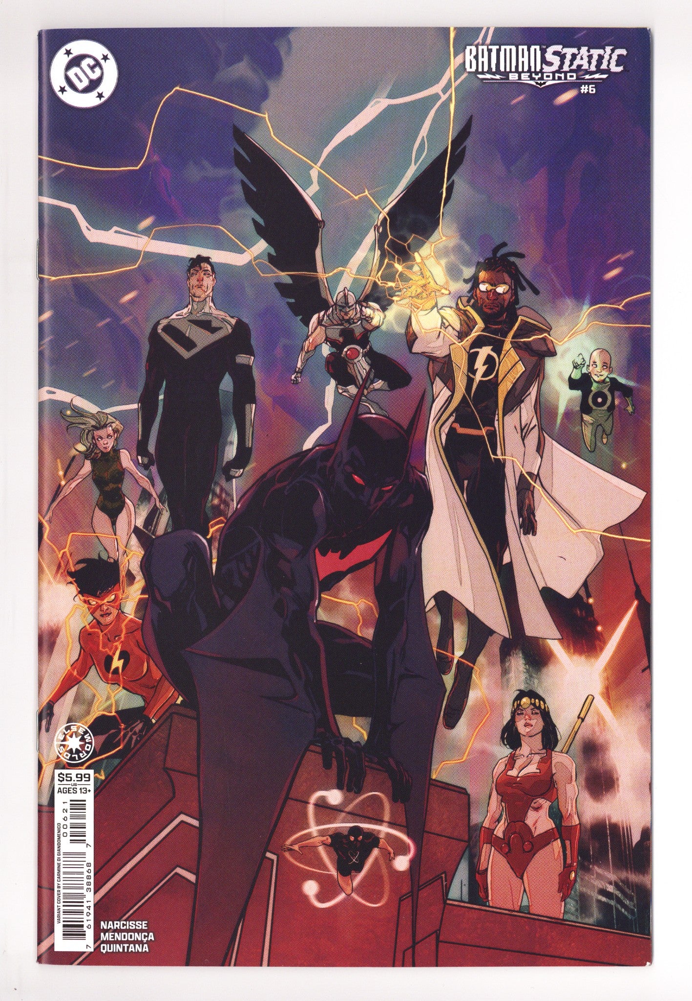 Batman Static Beyond 6 Giandomenico Variant (2026)