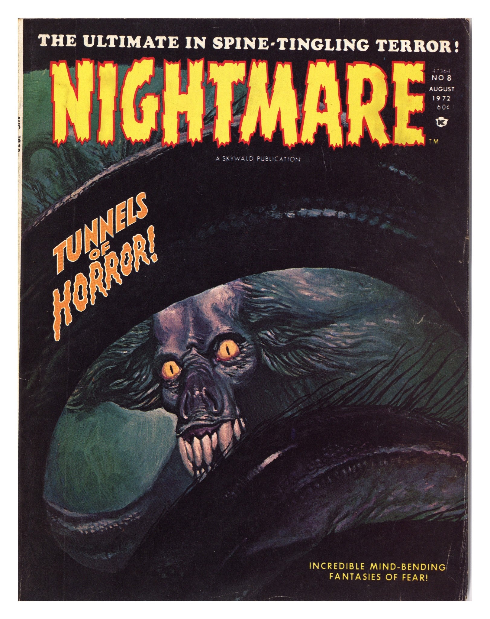 Nightmare 7 PR (0.5) Back Cover Missing (1972) 