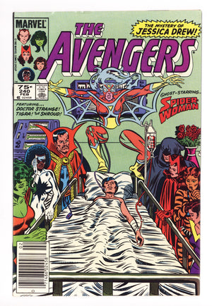 The Avengers Vol 1 240 Mid Grade (1984) Canadian Price Variant