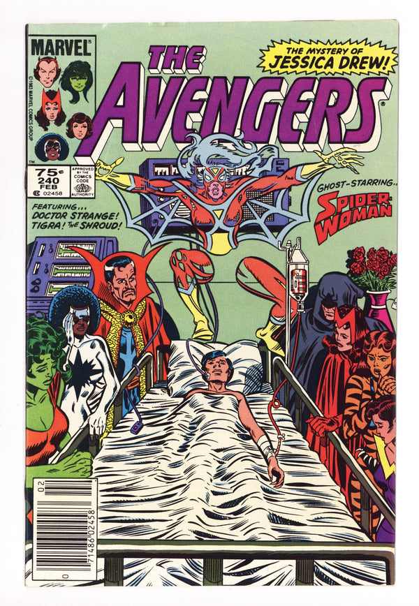 The Avengers Vol 1 240 Mid Grade (1984) Canadian Price Variant