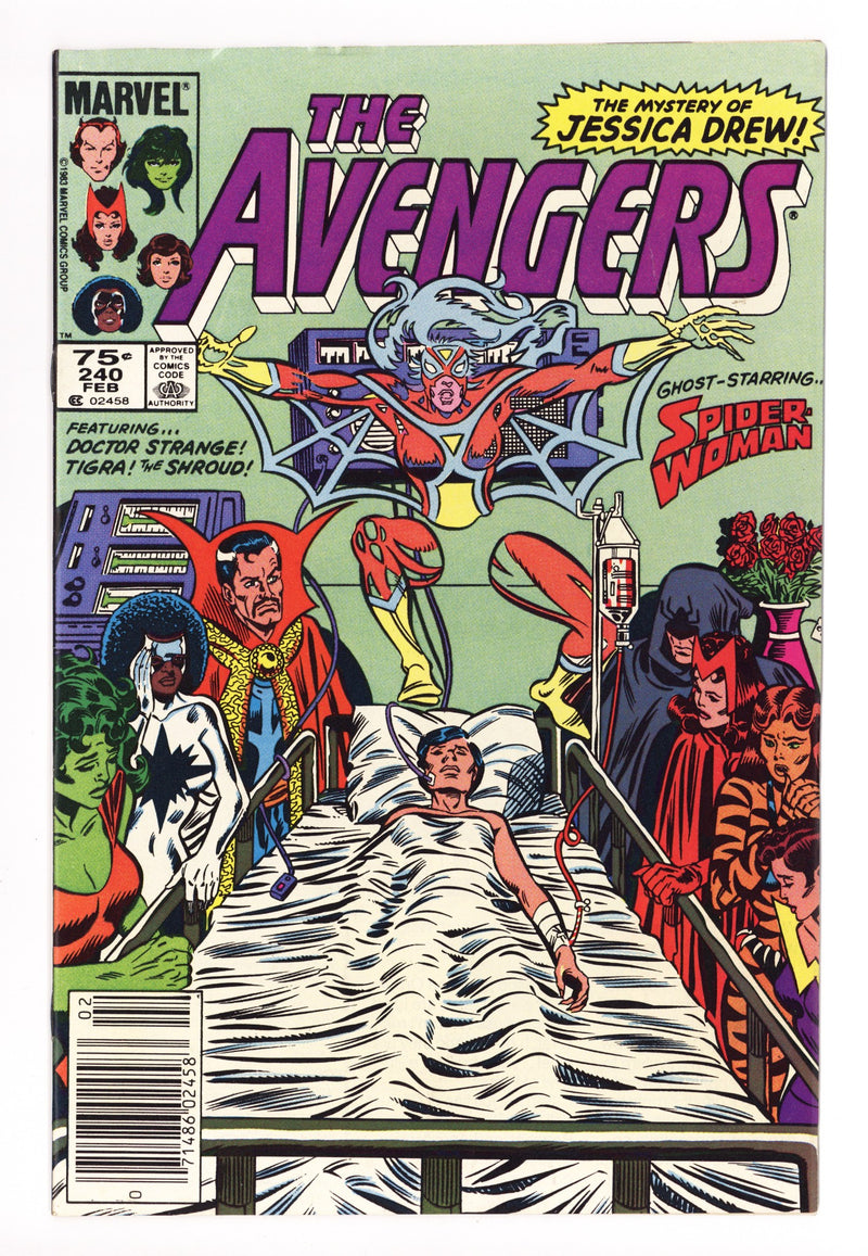 The Avengers Vol 1 240 Mid Grade (1984) Canadian Price Variant 