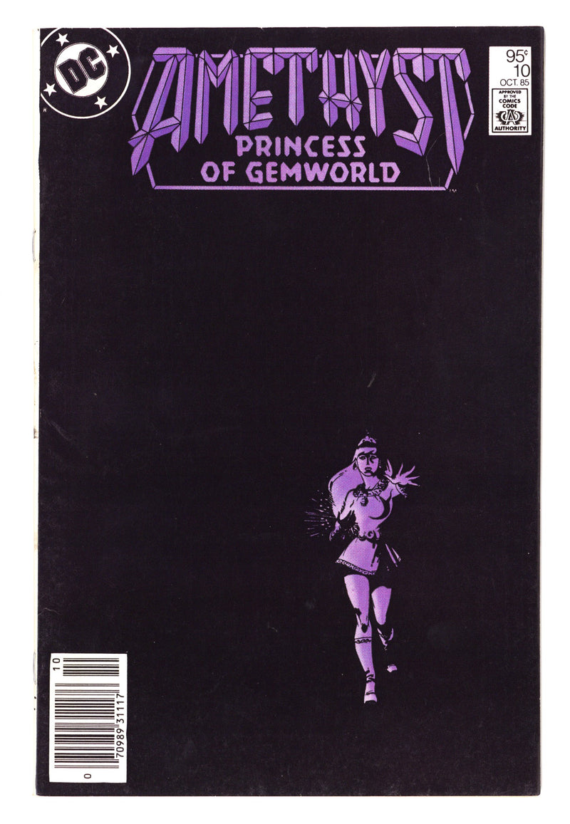 Amethyst Vol 1 10 Mid Grade (1985) Canadian Price Variant 