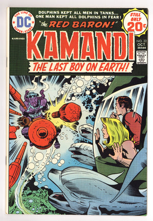 Kamandi, the Last Boy on Earth 22 Mid Grade (1974)