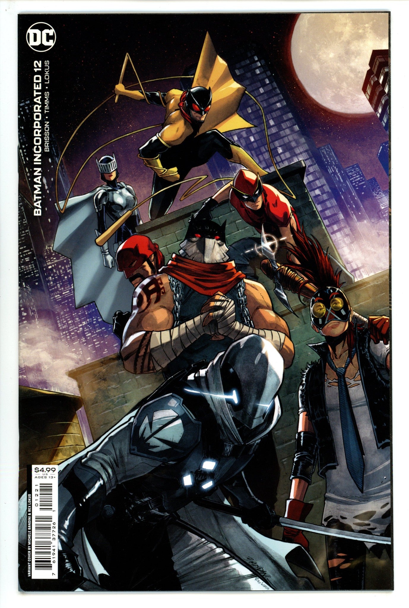 Batman Incorporated 12 Bandini Variant (2023)