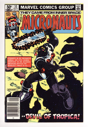 Micronauts Vol 1 33 Mid Grade (1981) Newsstand