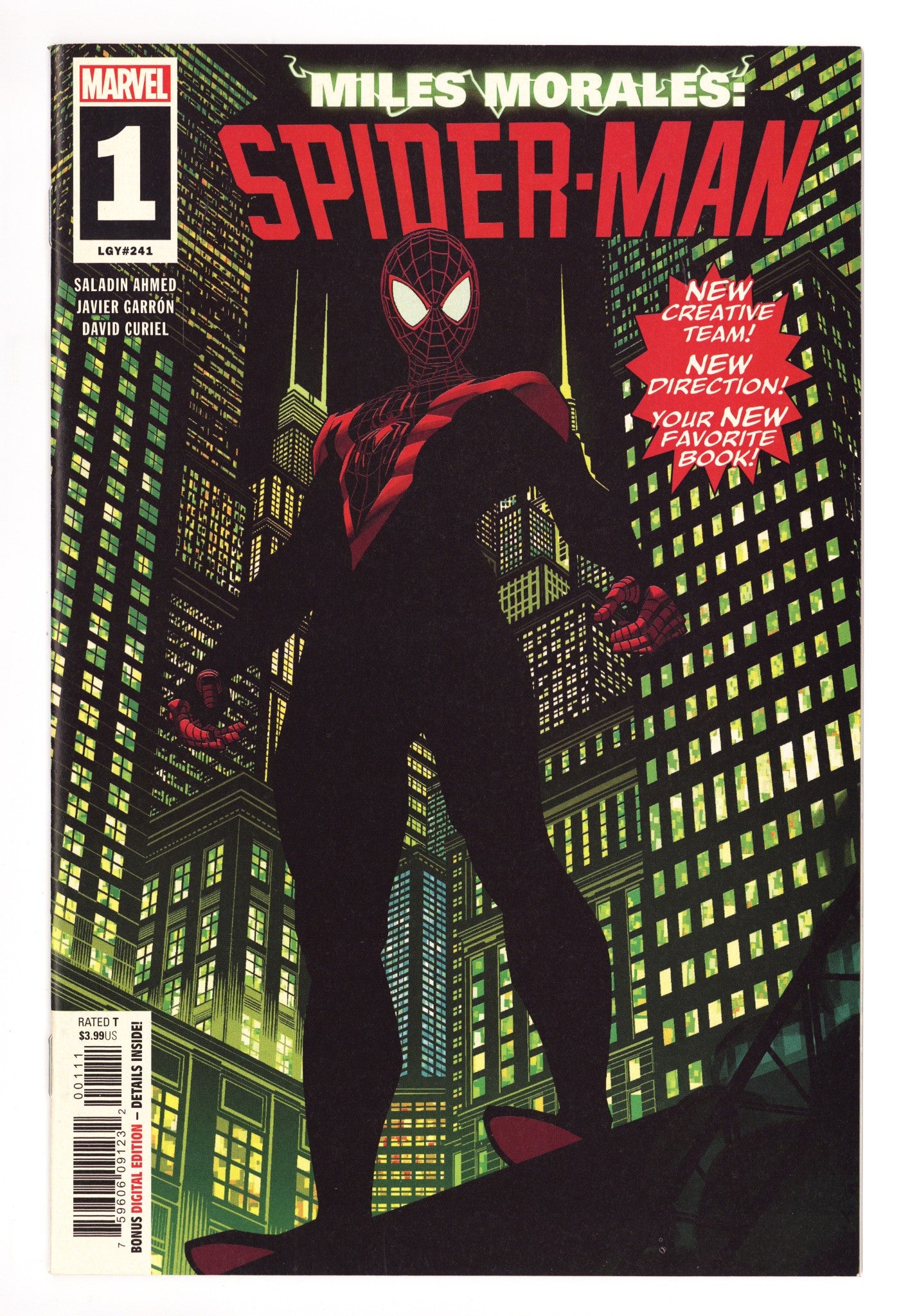 Miles Morales: Spider-Man Vol 1 1 VF/NM (9.0) (2019) 