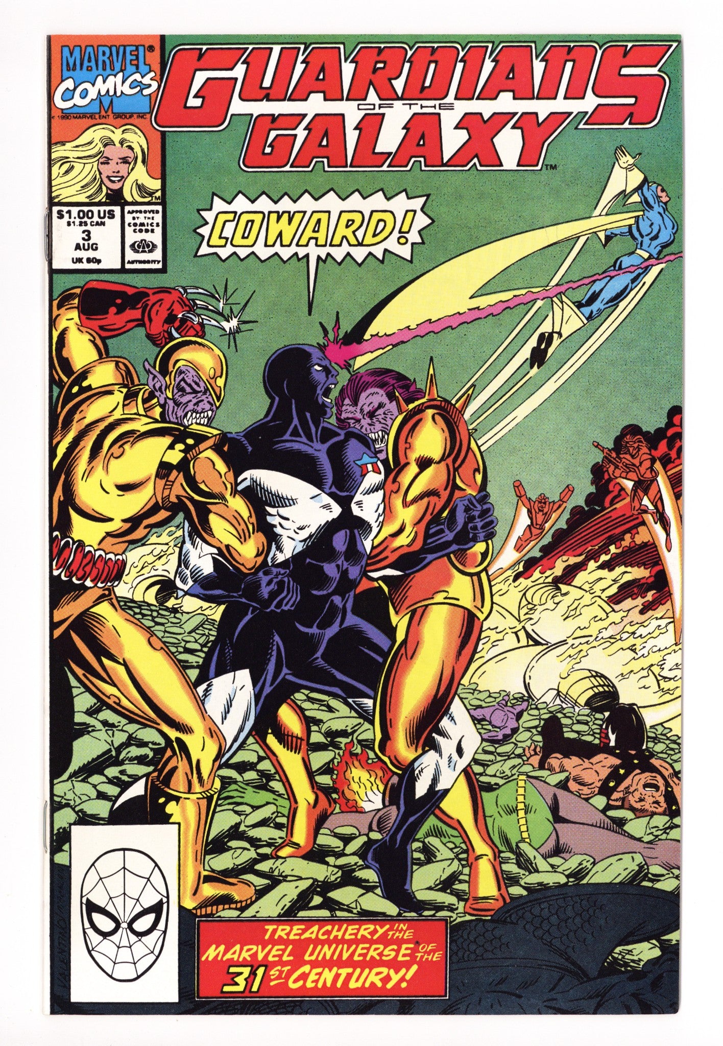 Guardians of the Galaxy Vol 1 3 High Grade (1990) 