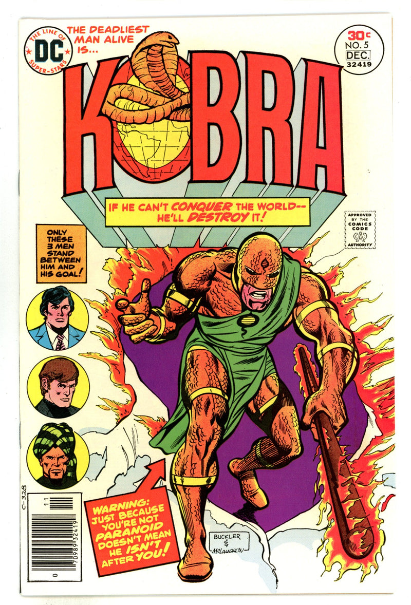 Kobra 5 VF/NM (9.0) (1976) 