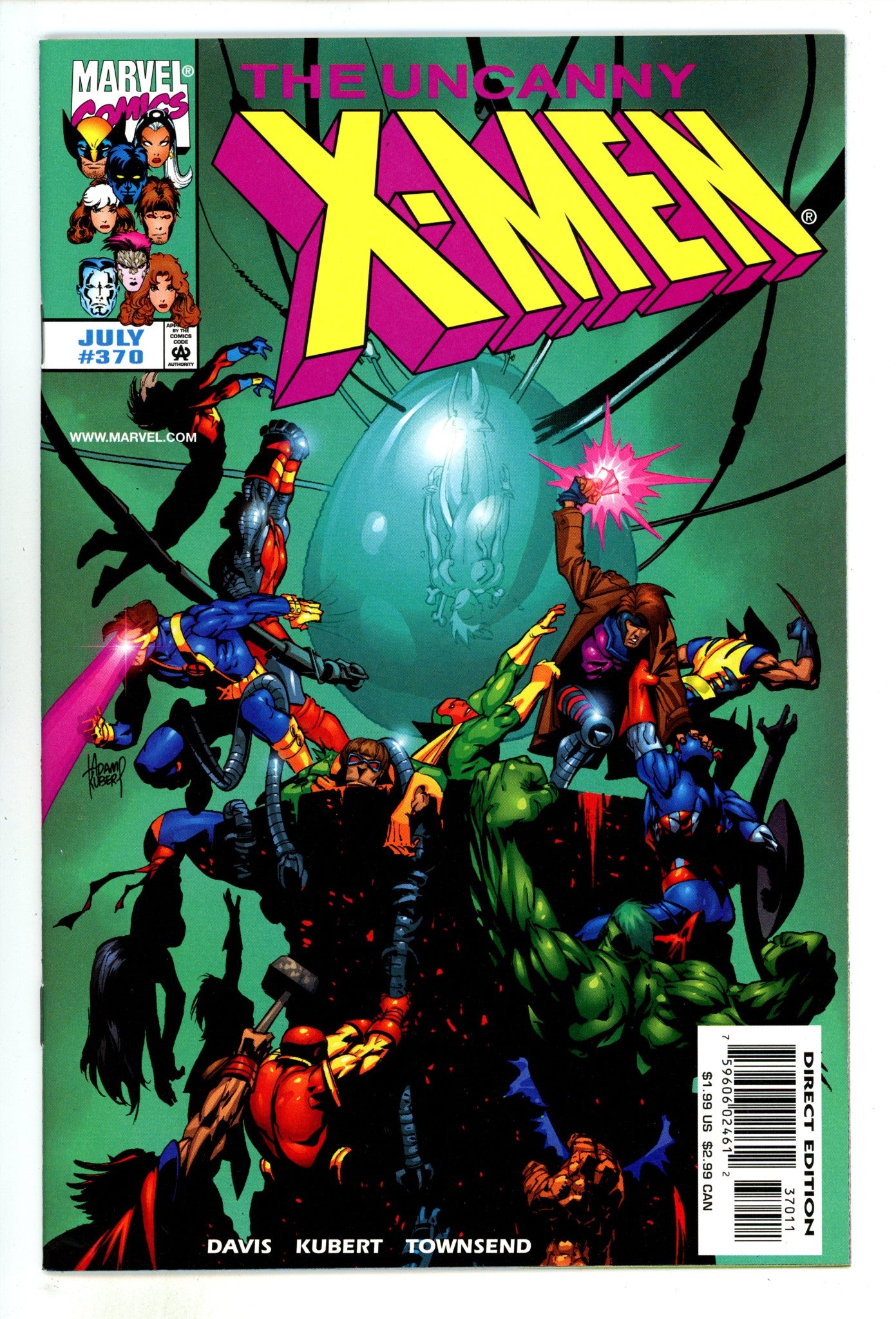 The Uncanny X-Men Vol 1 370 High Grade (1999) 