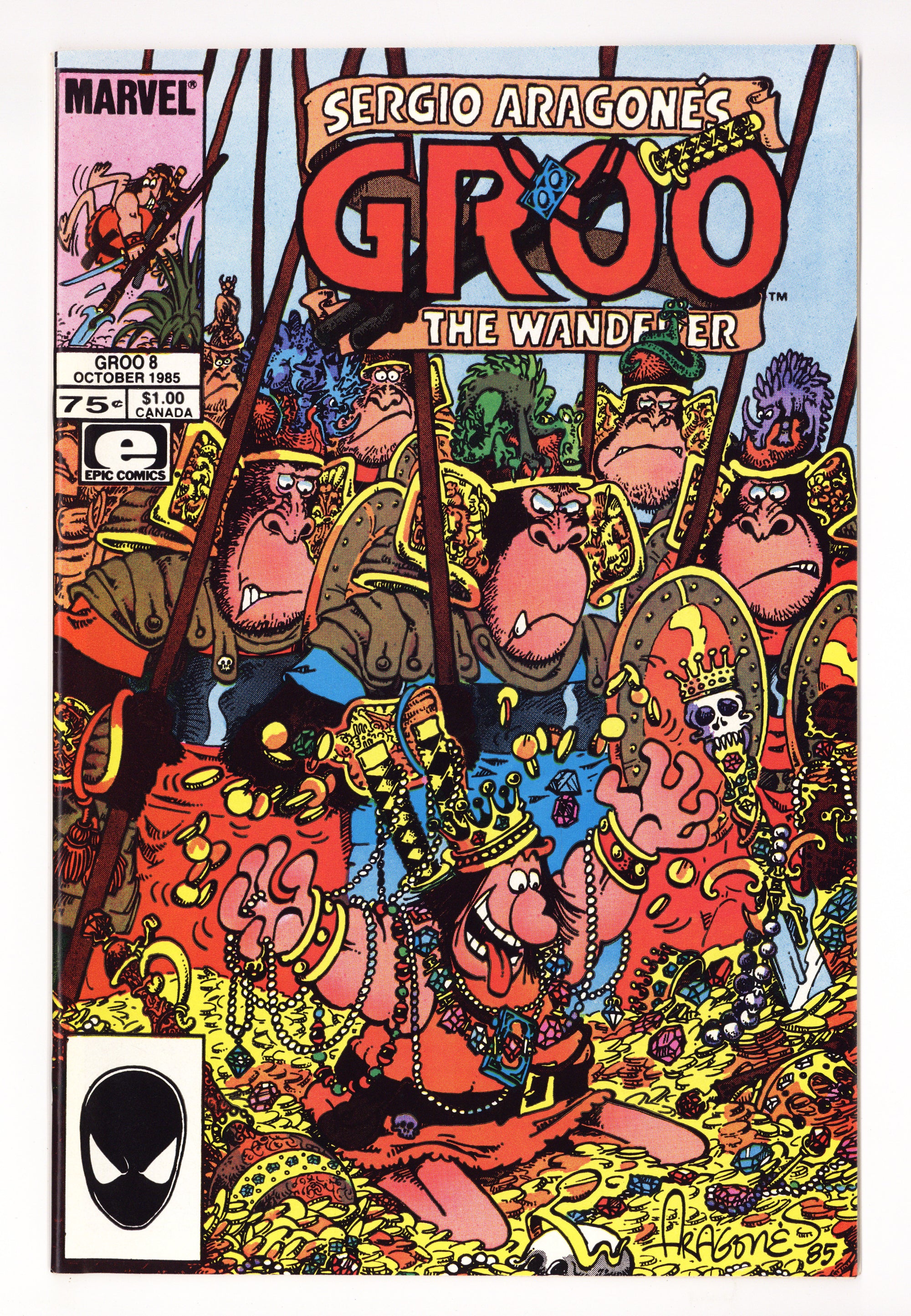 Sergio Aragones Groo the Wanderer Vol 2 8 High Grade (1985) 