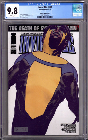 Invincible 100 CGC 9.8 (NM/M) (2013) Adlard Variant