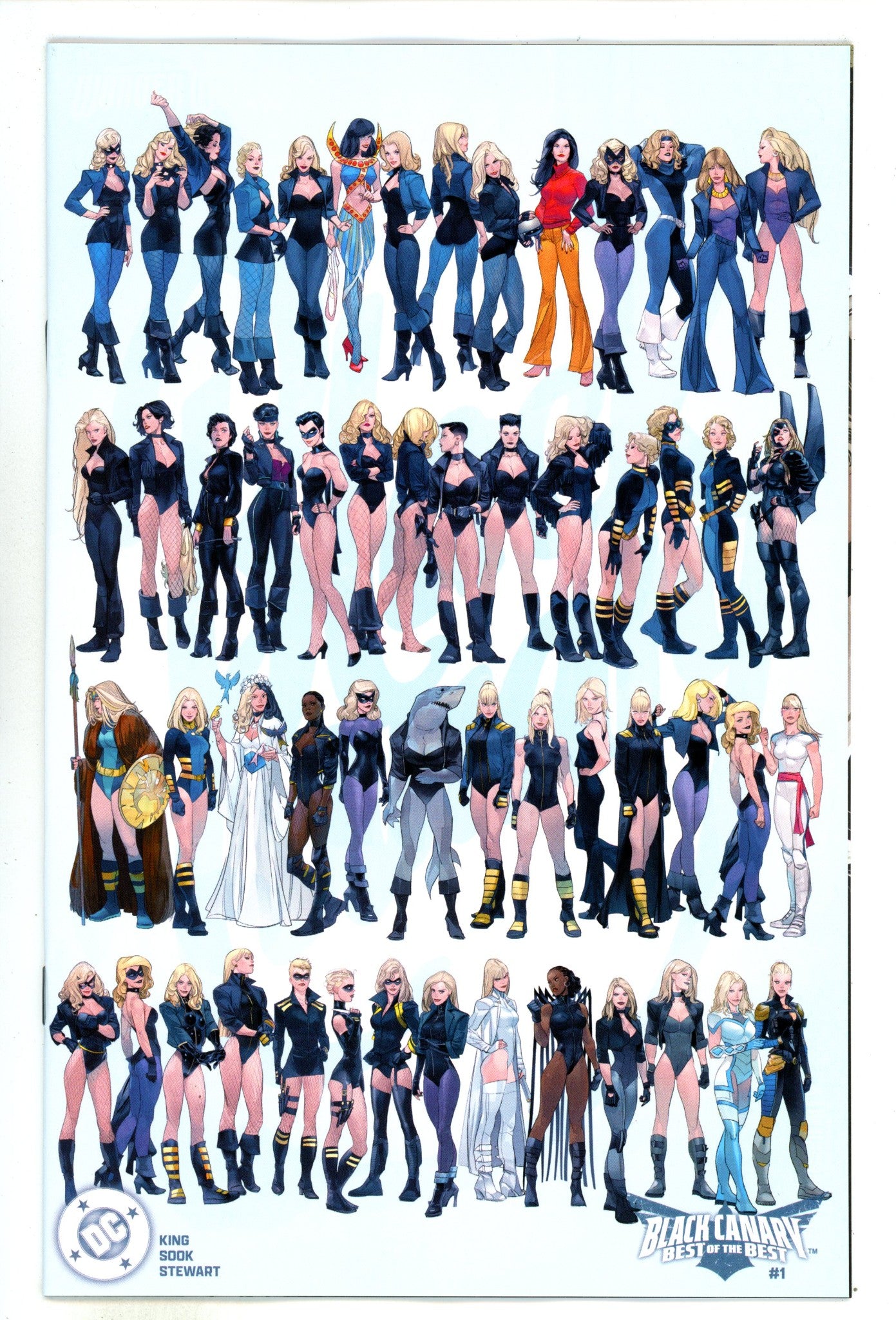 Black Canary Best Of The Best 1 Schmidt Wraparound Variant (2024)