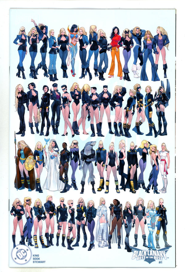 Black Canary Best Of The Best 1 Schmidt Wraparound Variant (2024)