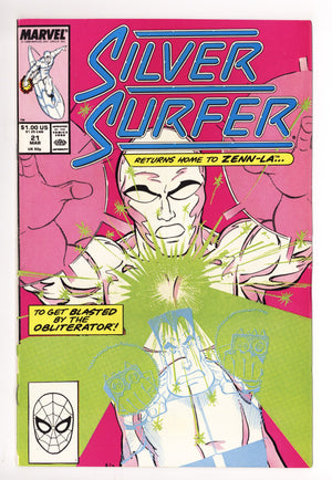 Silver Surfer Vol 3 21 High Grade (1989)