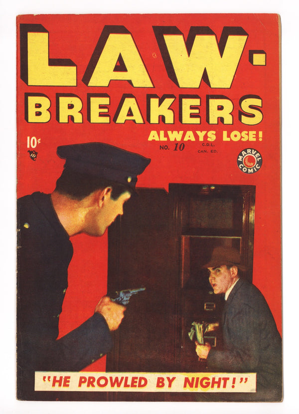 Lawbreakers Always Lose 10 VG+ (4.5) (1949) Canadian Edition