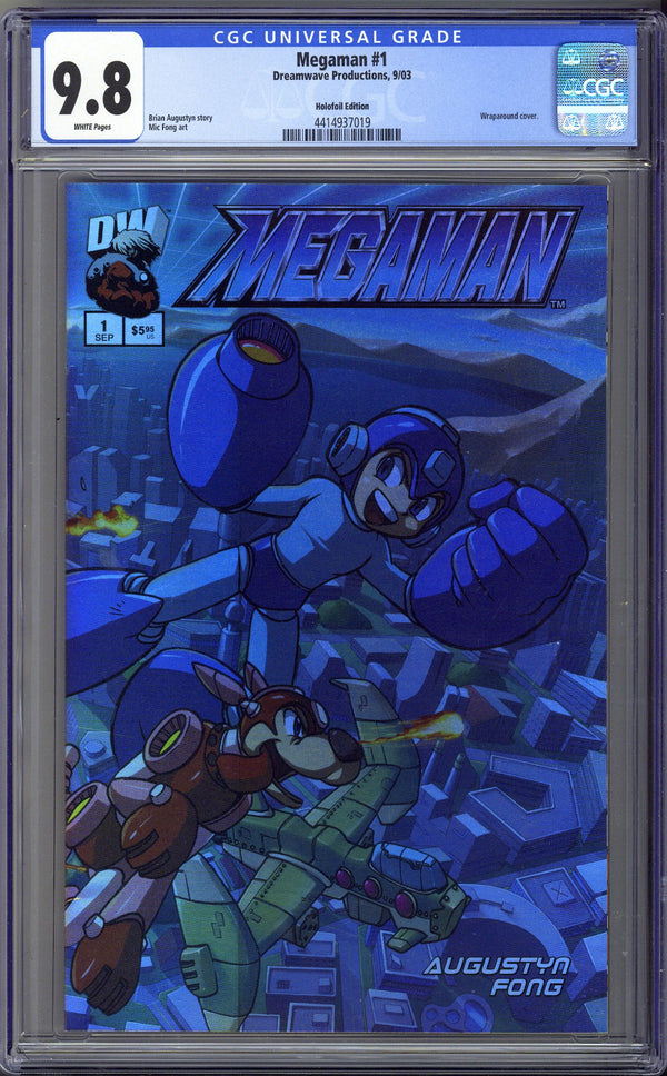 Mega Man 1 CGC 9.8 (NM/M) (2003) Holofoil Variant