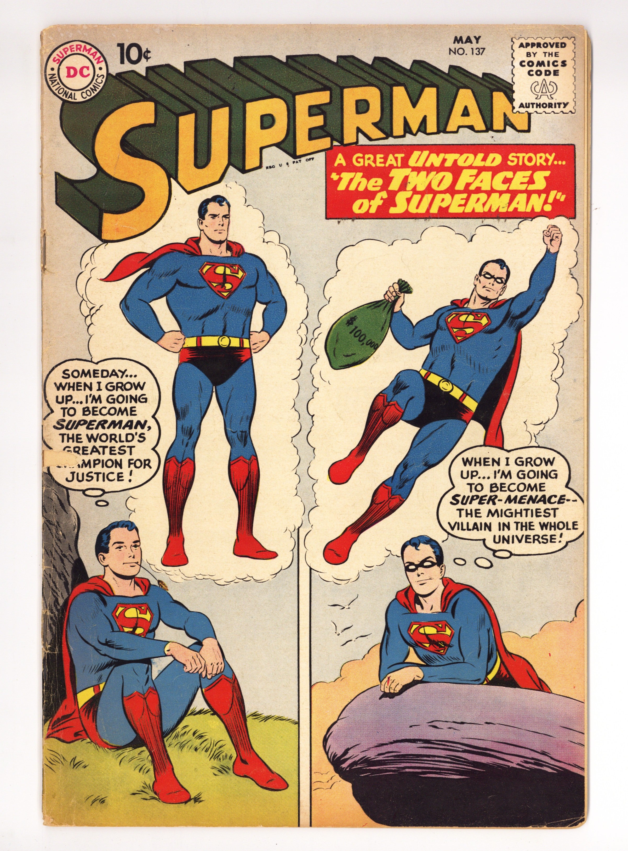 Superman Vol 1 137 VG- (3.5) (1960) 