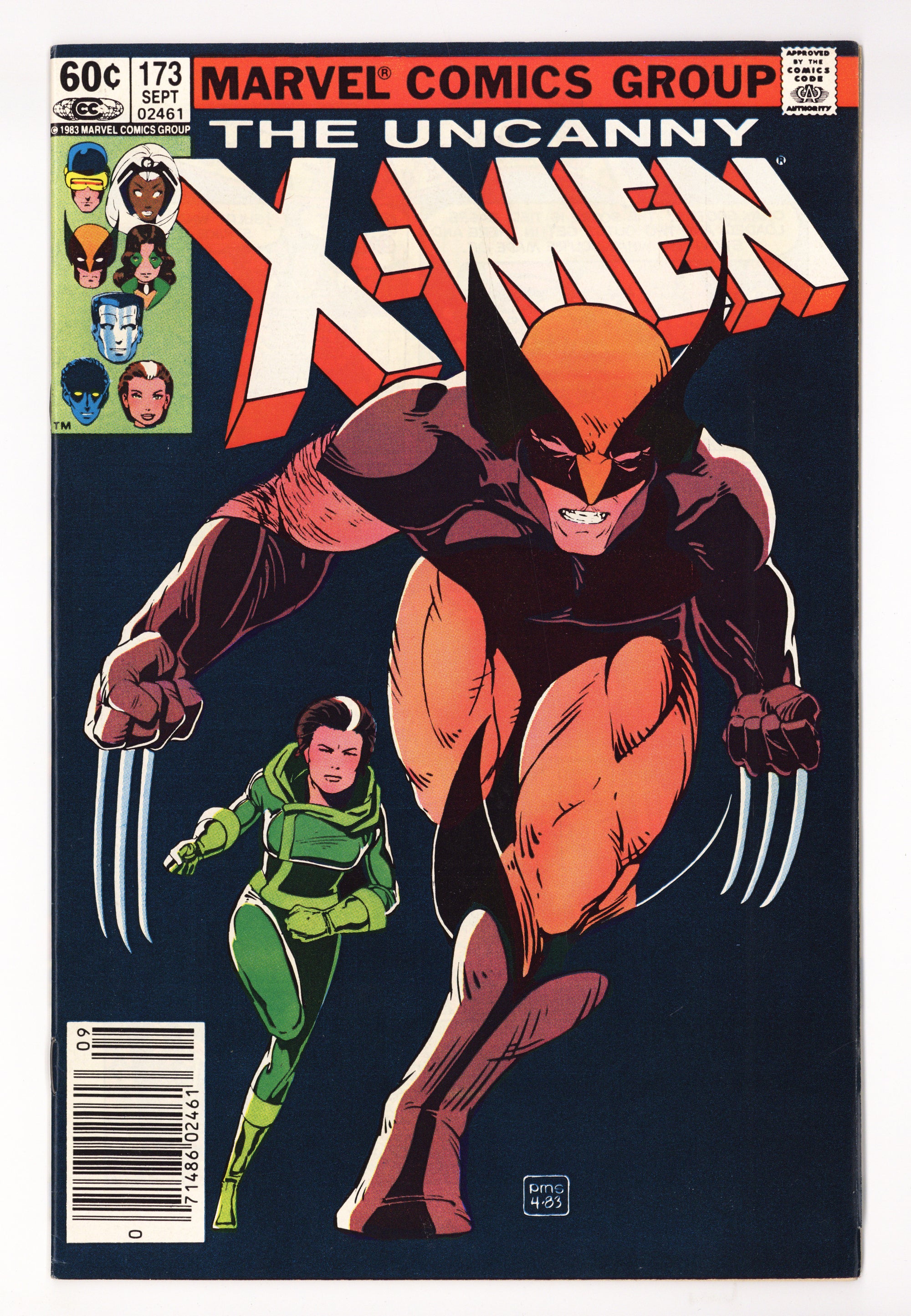 The Uncanny X-Men Vol 1 173  FN+ (6.5)   (1983)     Newsstand  