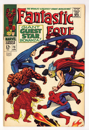 Fantastic Four Vol 1 73  FN- (5.5)   (1968)