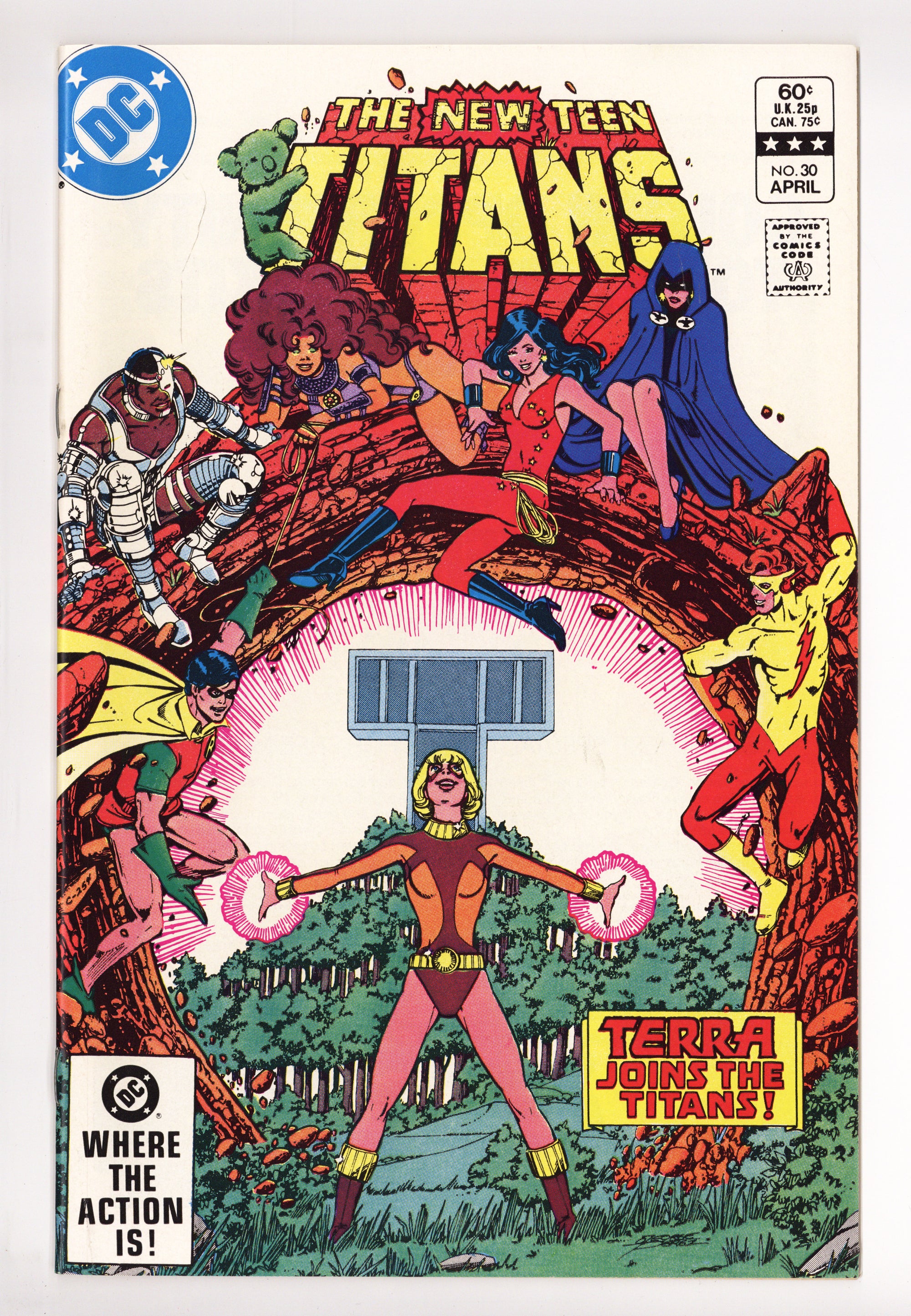 The New Teen Titans Vol 1 30 High Grade (1983) 