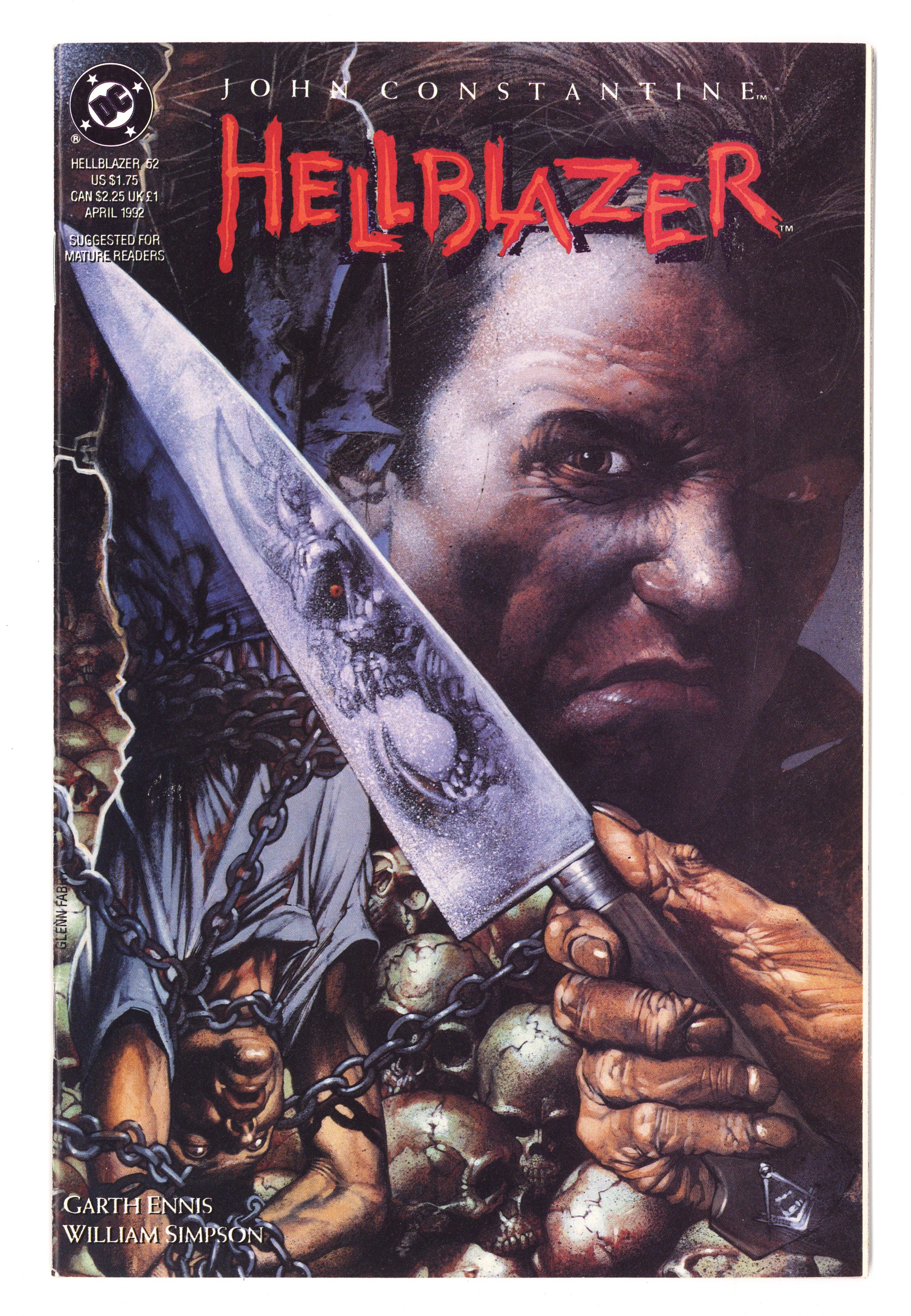 Hellblazer Vol 1 52 Mid Grade (1992) 